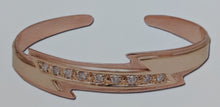 Load image into Gallery viewer, Custom Bracelet with Farm or Ranch Logo -14K Yellow and Rose Gold with Diamond Accents