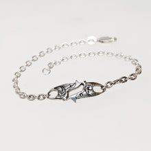 Load image into Gallery viewer, Small Hand Engraved ID Bracelet - Sterling Silver