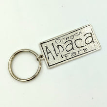 Load image into Gallery viewer,  Custom Key Ring with Farm or Ranch Logo - Sterling Silver