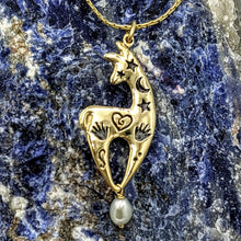Load image into Gallery viewer, Alpaca or Llama Spirit Image Pendant