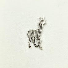 Load image into Gallery viewer, Alpaca or LLama Baby Cria Silhouette Pin