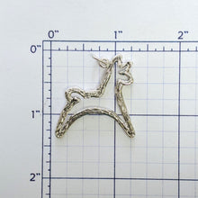 Load image into Gallery viewer, Alpaca or Llama Leaping Pendant or Pin