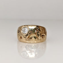 Load image into Gallery viewer, Custom Celestial Spirit - cigar style ring