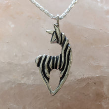 Load image into Gallery viewer, Alpaca or Llama Spirit Fiber Pendant or Pin