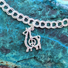 Load image into Gallery viewer, Llama or Alpaca Peace Charms