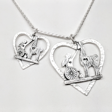 Load image into Gallery viewer, Custom Pendants with Farm or Ranch Logo - 2 sizes - Sterling Silver