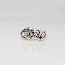 Load image into Gallery viewer, Unique Duo Head Alpaca Huacaya Ring - Sterling silver; hand-made; extremely comfortable