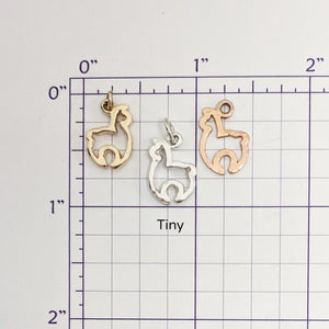 Sizing grid with color choices of metals