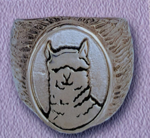 Custom Ring with Farm or Ranch Logo - 14K Yelow Gold