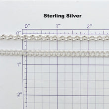 Load image into Gallery viewer, Sizing grid Sterling Silver Bracelets