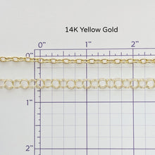 Load image into Gallery viewer, Sizing grid  14K Yellow Gold Bracelets
