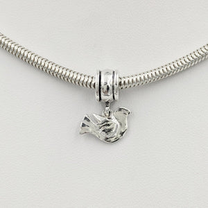 Tell Your Story Charms - Pandora Style  Sterling Silver Dove