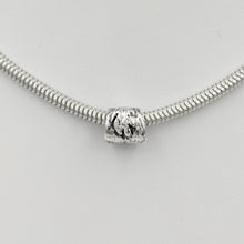 Load image into Gallery viewer, Tell Your Story Charms - Pandora Style  Sterling Silver Swoosh Tush