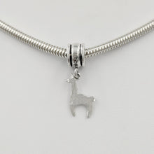 Load image into Gallery viewer, Tell Your Story Charms - Pandora Style  Sterling Silver  Llama Crescent