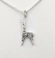 Load image into Gallery viewer, Hand Engraved Suri Alpaca Crescent Pendants - Sterling Silver