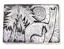 Load image into Gallery viewer, Custom Belt Buckle with Farm or Ranch Logo - Sterling Silver