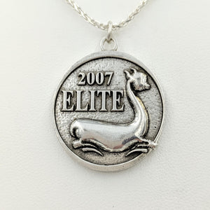  Custom Pendant with Farm or Ranch Logo - Sterling Silver
