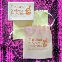 Load image into Gallery viewer, Alpaca or Llama Charm Link Bracelet - Sterling Silver