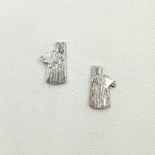 Load image into Gallery viewer, Alpaca Suri Head Silhouette Earrings