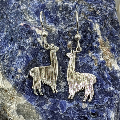 Alpaca Suri  or LLama Silhouette Earrings