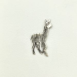 Alpaca or LLama Baby Cria Silhouette Pin