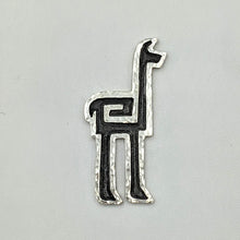 Load image into Gallery viewer, Alpaca or Llama Petroglyph Silhouette Pin or Pendant