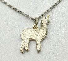 Load image into Gallery viewer, Alpaca Huacaya Unicorn Charm