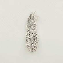 Load image into Gallery viewer, View from behind Sterling Silver Llama Pin or Tie Tac with Sterling Silver Tail