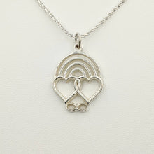 Load image into Gallery viewer, Rainbow Bridge Pendant  Sterling Silver
