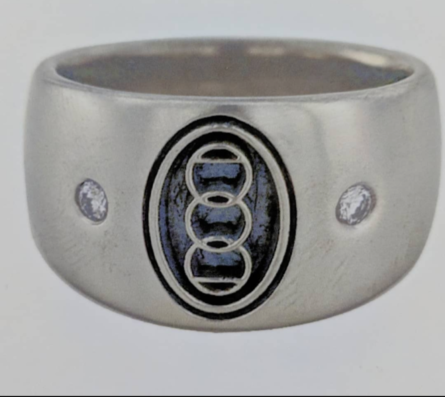 AUDI Rose Gold Tungsten Ring – Monica Jewelers
