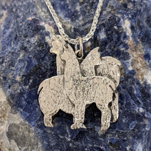 Load image into Gallery viewer, Alpaca Huacaya Tri- Herd Pendant or Pin